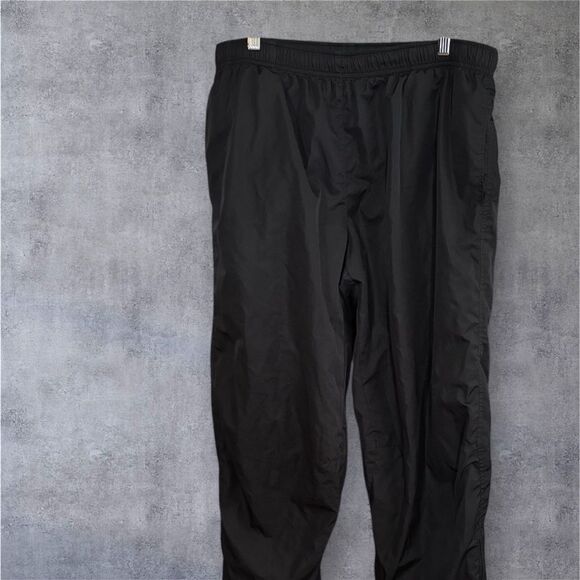 Vintage Polo Ralph Lauren Black track pants with Elastic Waistband men’s large - Picture 1 of 8